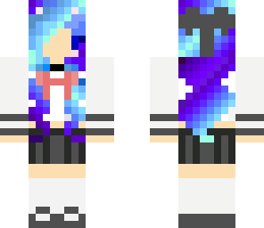 chibi school girl