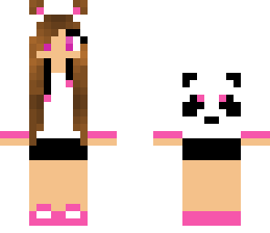 pink panda girl