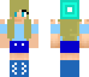 blue girl