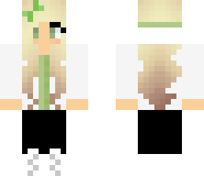 mint hoodie girl