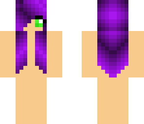 purple hair skin base