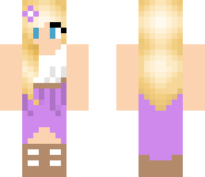 long purple dress