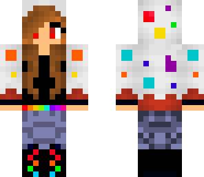 rainbow cake girl