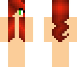 red hair skin base