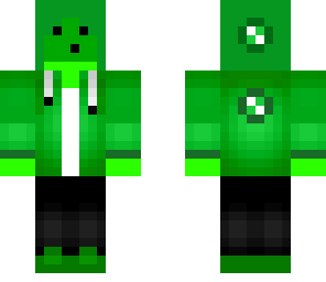 slime with hoodie up