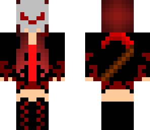 skull demon girl edit