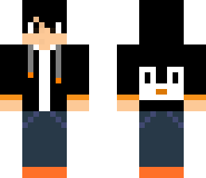 hoodie penguin fan remade