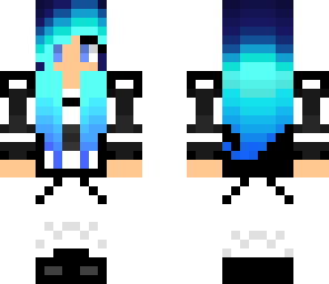 aqua hipster girl