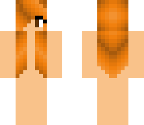 orange hair skin base