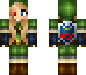 half evil half good link girl