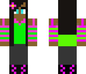 colorful woman