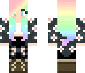 rainbow hair