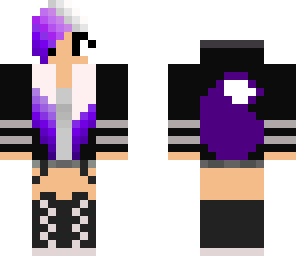 purple fox girl