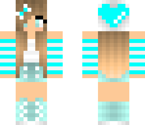 cute blue girl 