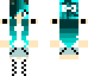 blue girl