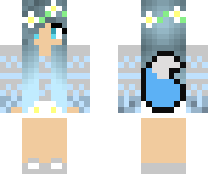 blue wolf girl