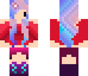 chibi summer girl
