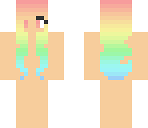pastel girl skin base