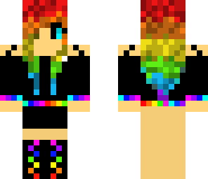 rainbow girl