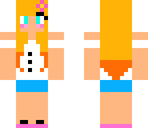 cute blonde summer girl