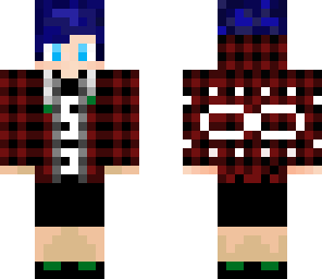 blue hair punk boy