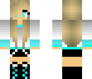 electric blue hoodie girl