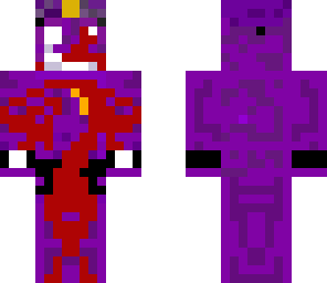 purple escaped from spring