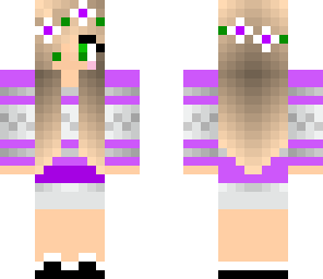 purple girl