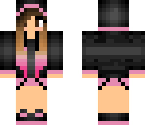 pink edited bat girl