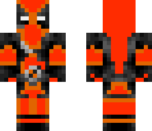 red orange deadpool