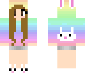rainbow girl edit
