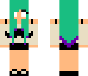herobrine mustache girl