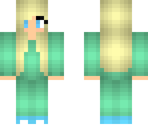 blonde green onesie