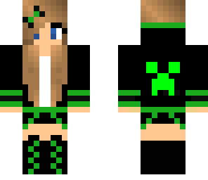 cute creeper girl
