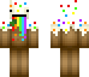 rainbow derpy cake guy