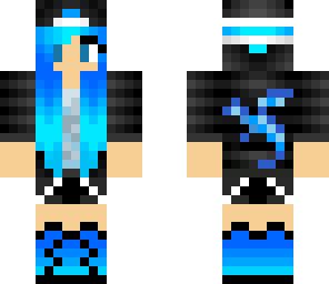 blue dragon girl