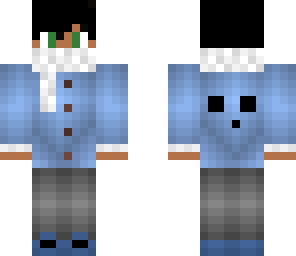 blue winter guy