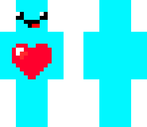 derp heart blue