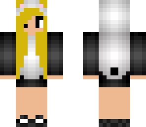 panda girl blondie