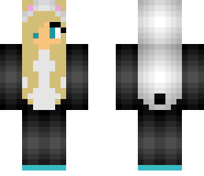 blondie cutie panda girl