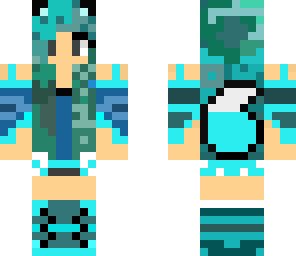 cool blue gal