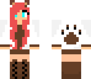 red headed dog girl