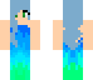 blue ombre