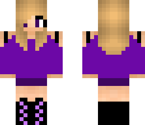 purple girl