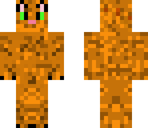 Orange Warrior Cat | Minecraft Skin