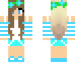 blue girl