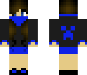 blue creeper girl