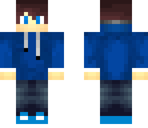 blue hoodie teenager