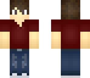 red shirt teenager