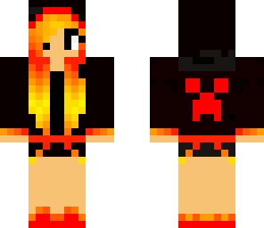flame girl